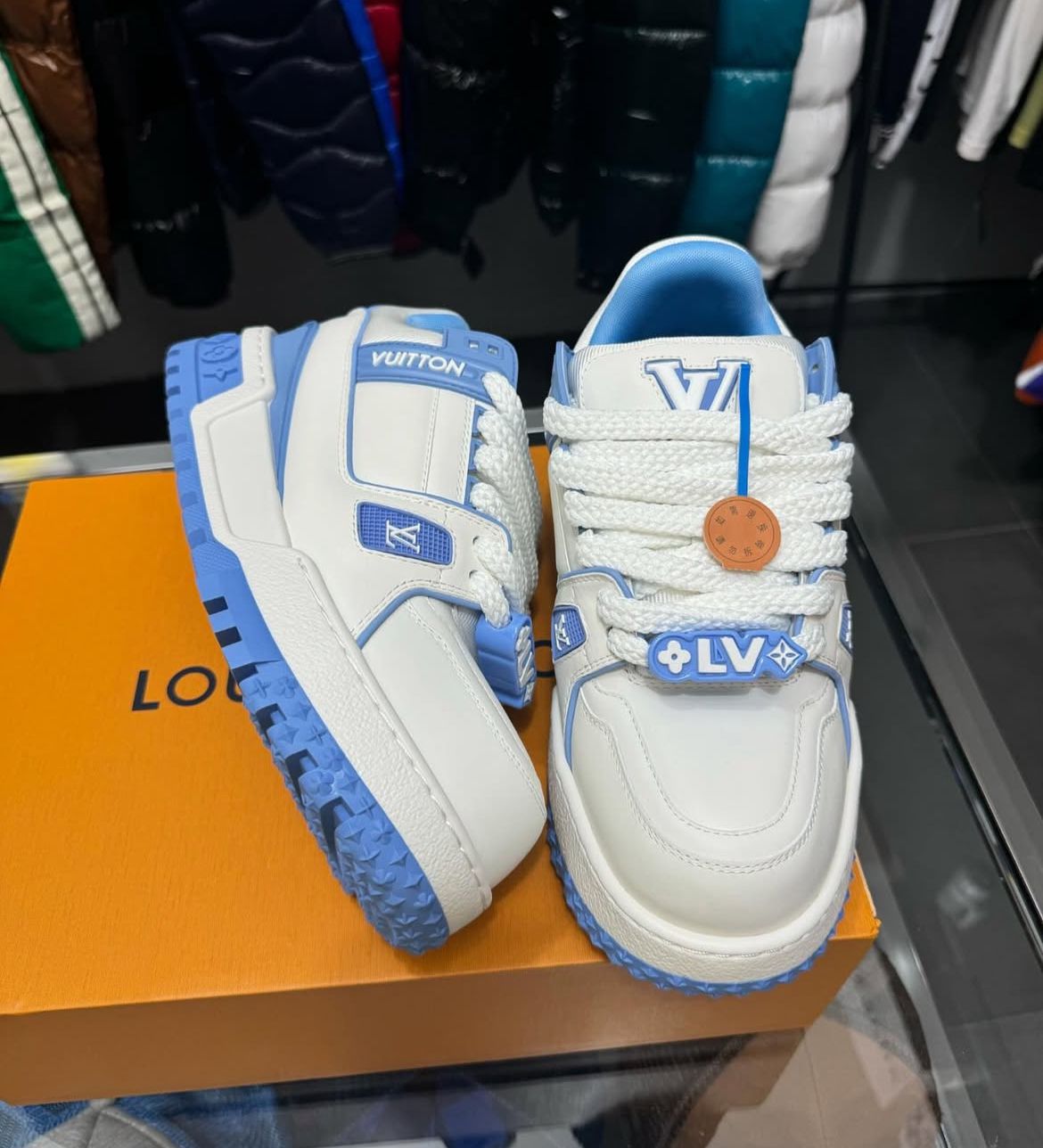 SNEAKER LV TRAINER MAXI
