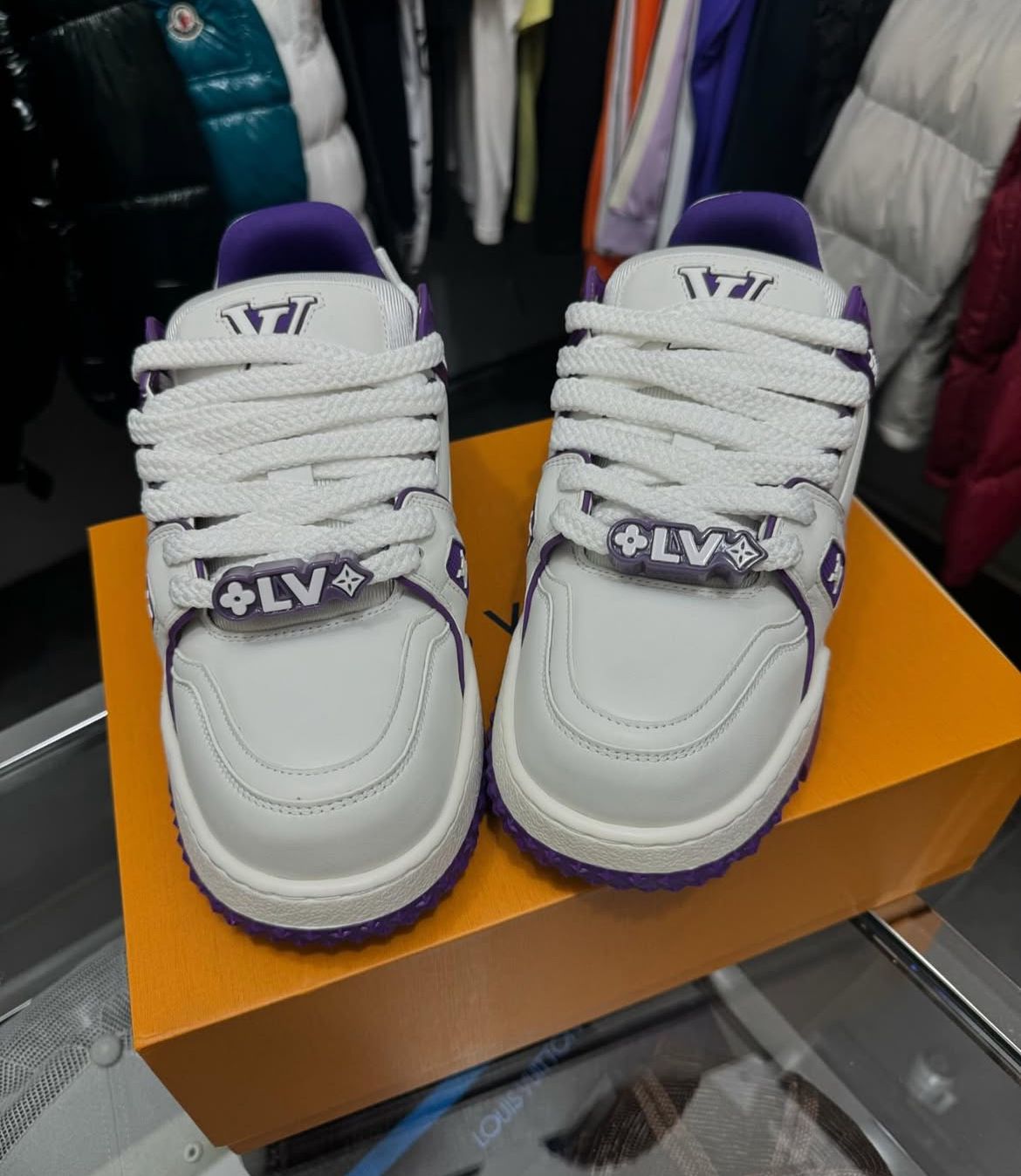 SNEAKER LV TRAINER MAXI